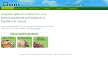 Tablet Screenshot of caisa.com.pa